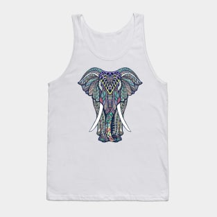 Doodle Elephant Tank Top